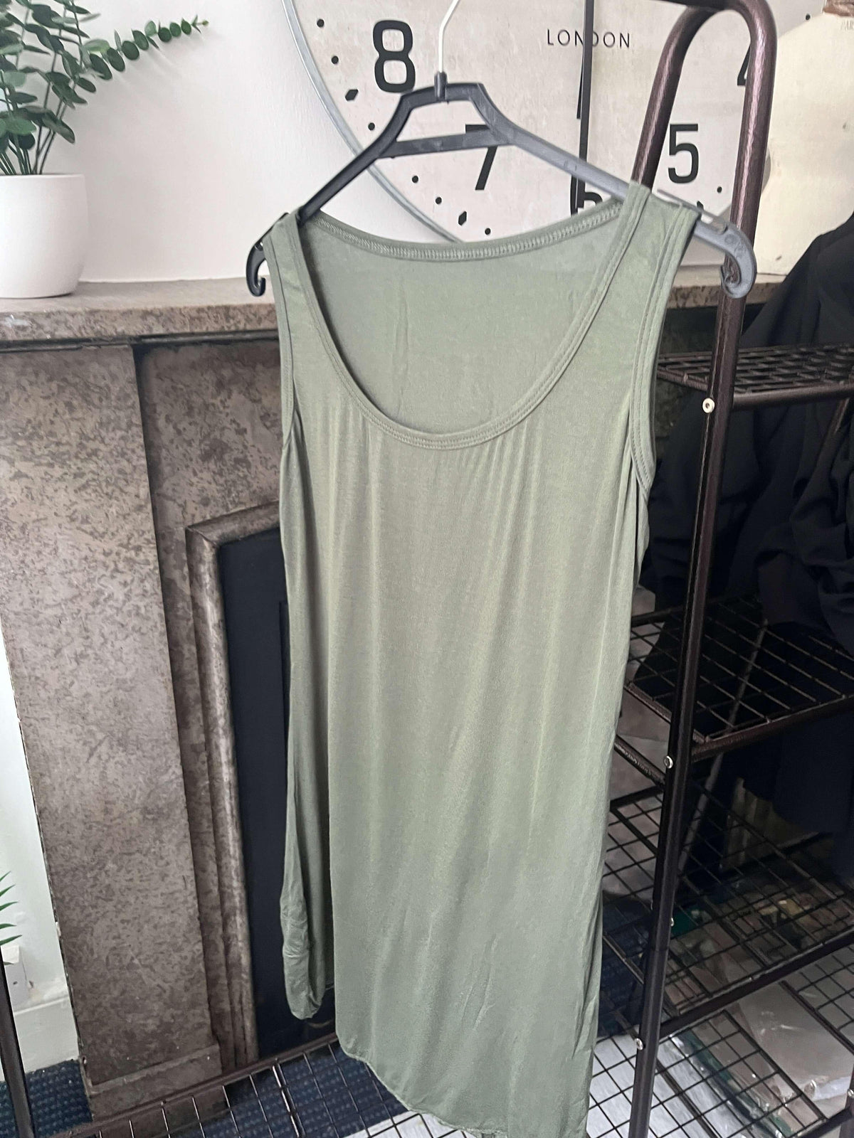 Azalea Longline Round Neck Vest Top
