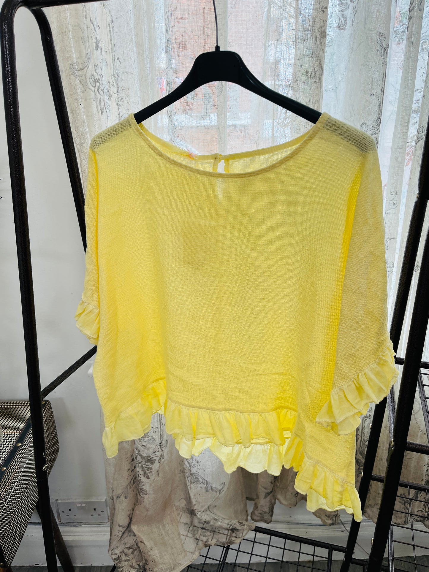 Nia Frill Detail Top and Shorts Set (items sold separately)