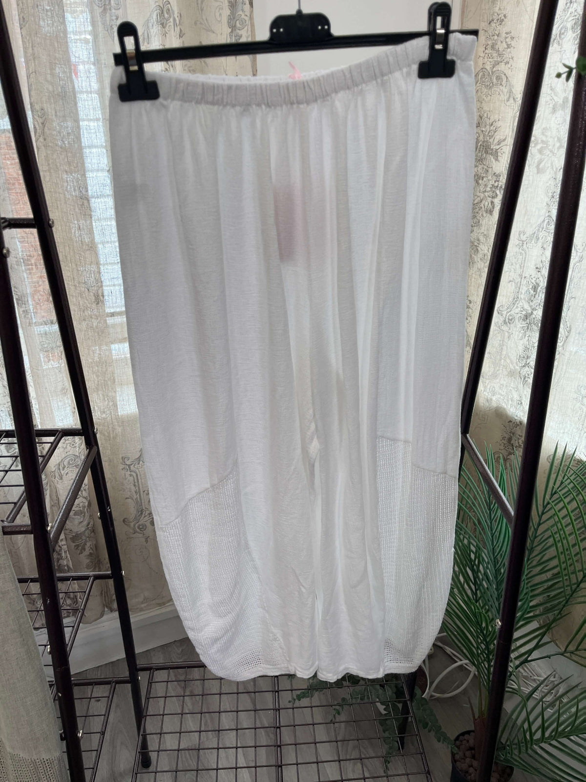 Nina Ladies Linen Blend Jacket & Trouser (items sold separately)