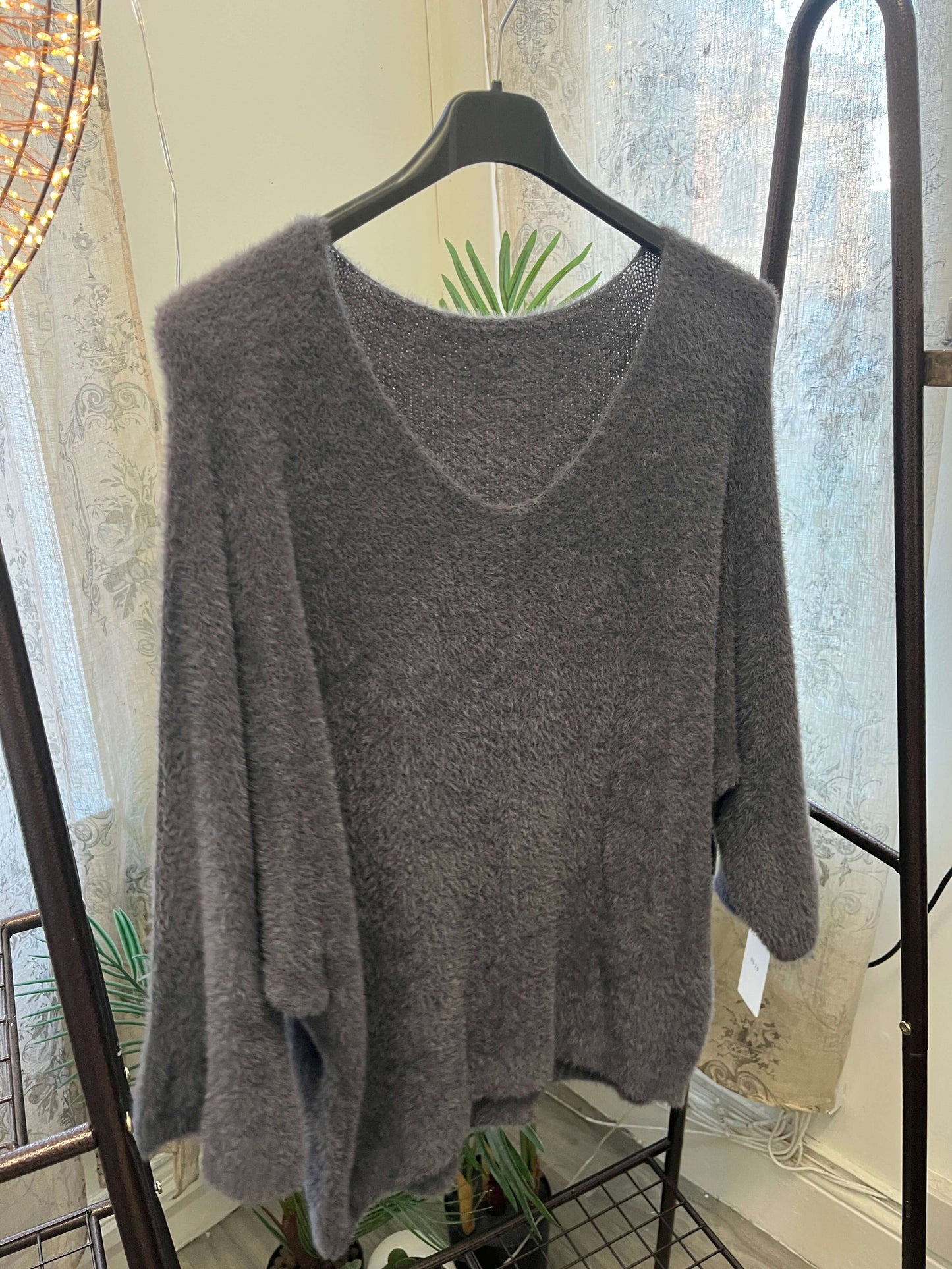 Fluffy Super Soft Batwing Jumper