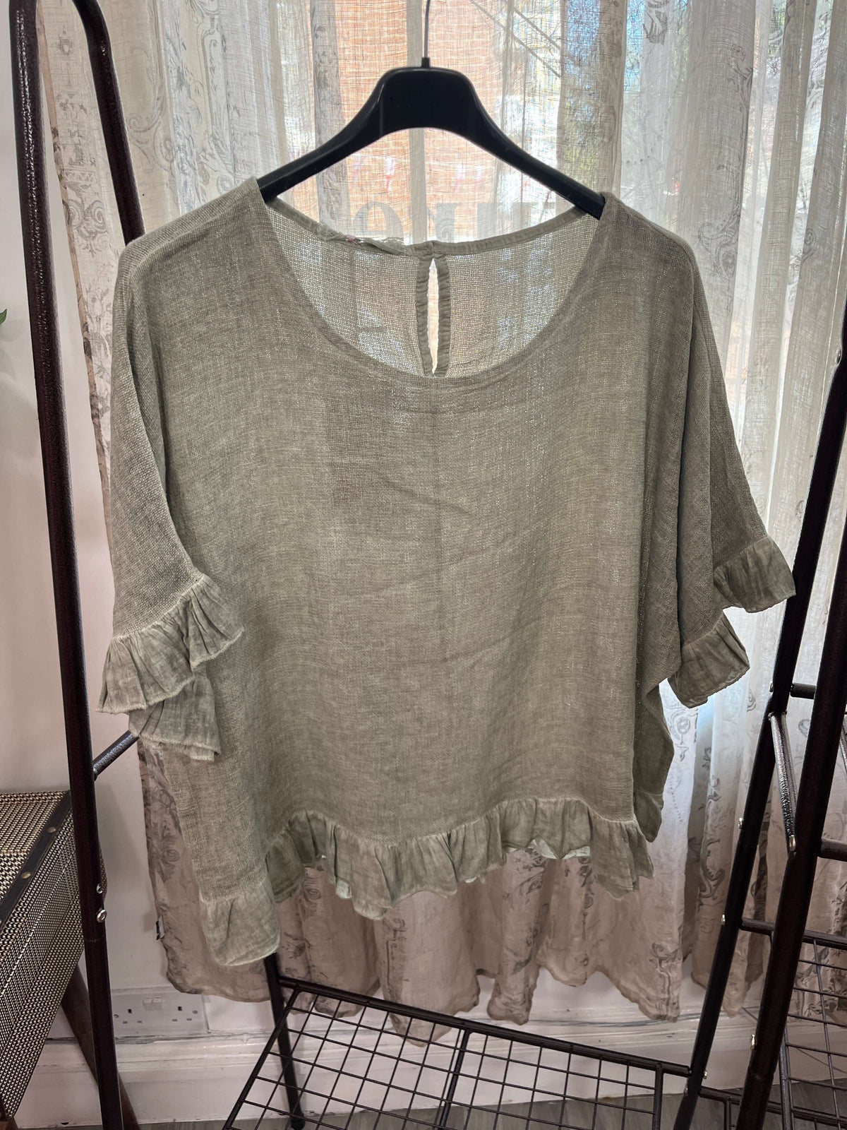 Nia Frill Detail Top