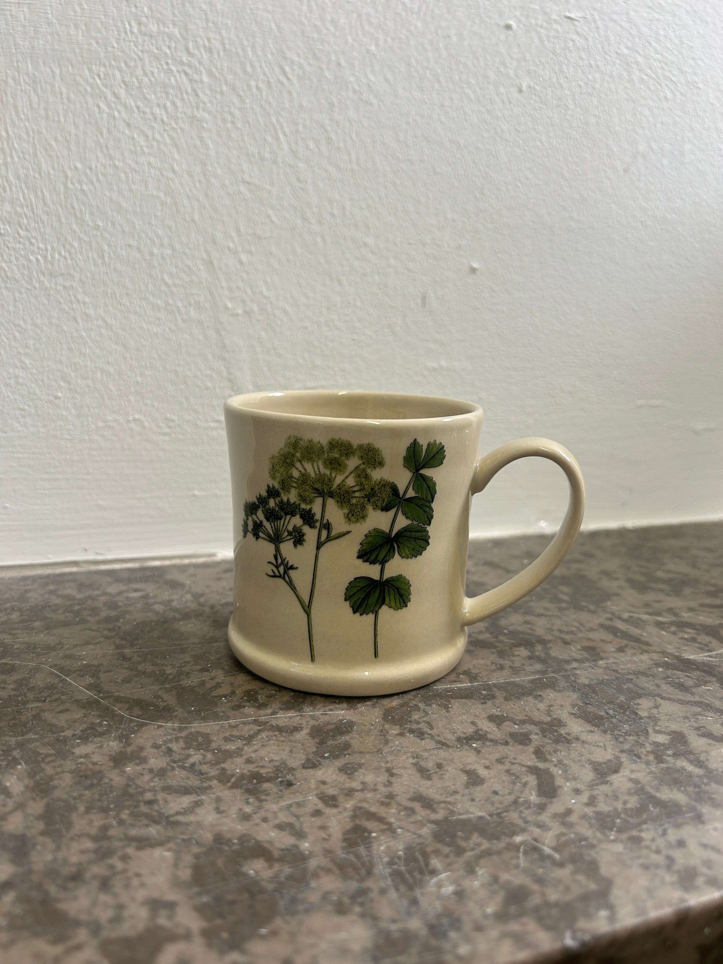 Stoneware Mini Mug - Spring Hedgerow