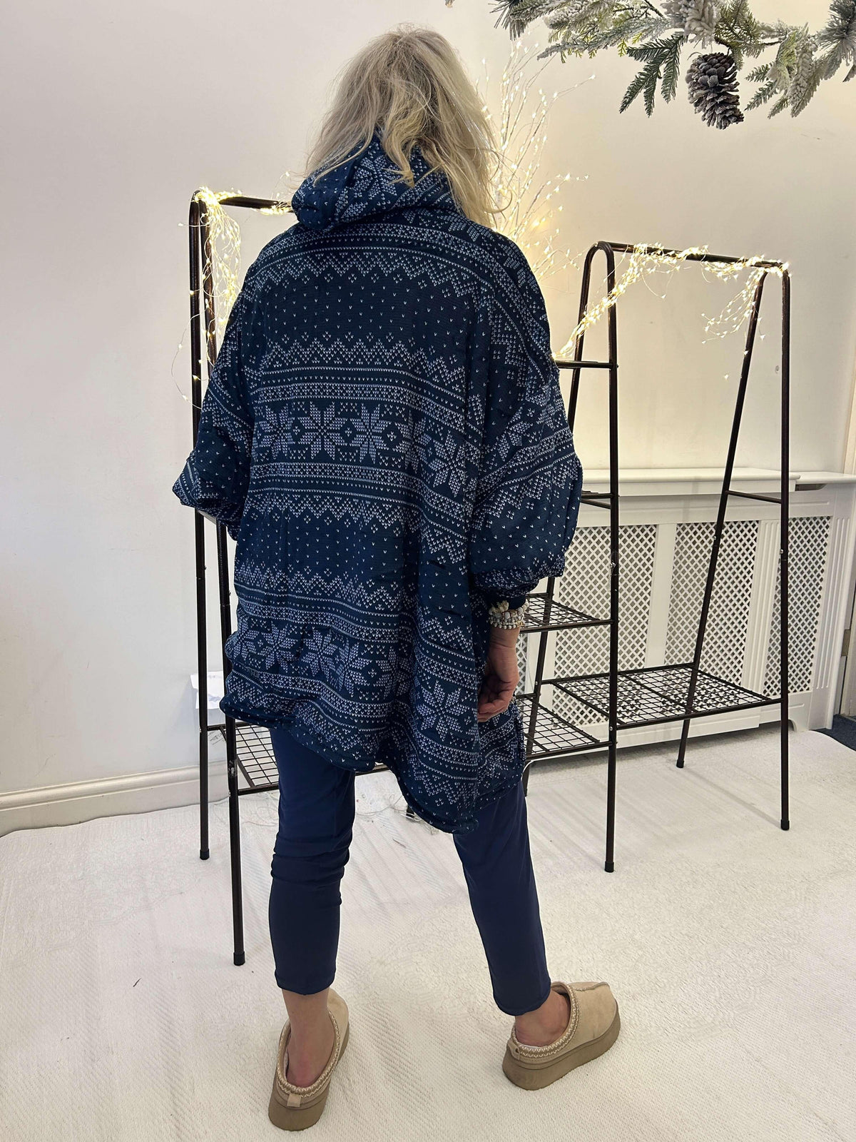 Unisex Reversible Huggle Hoodie