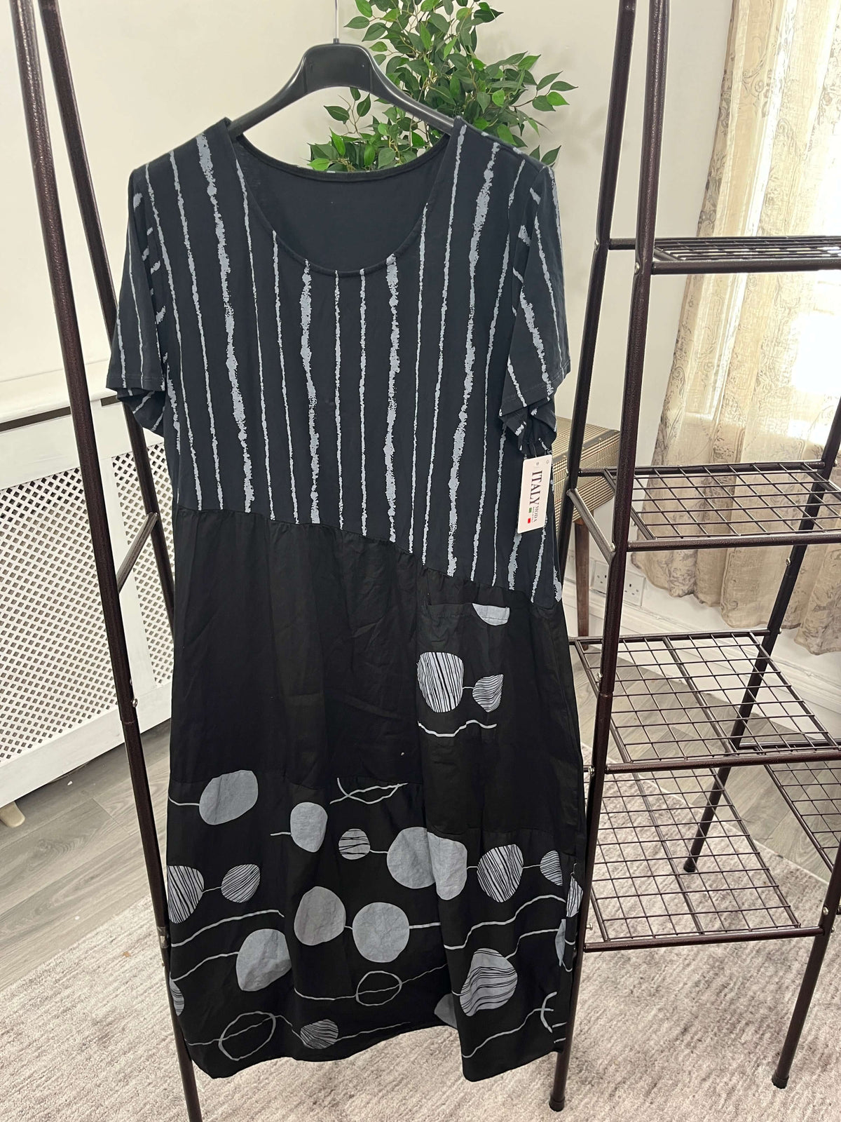 Dotty Stripe Sundress