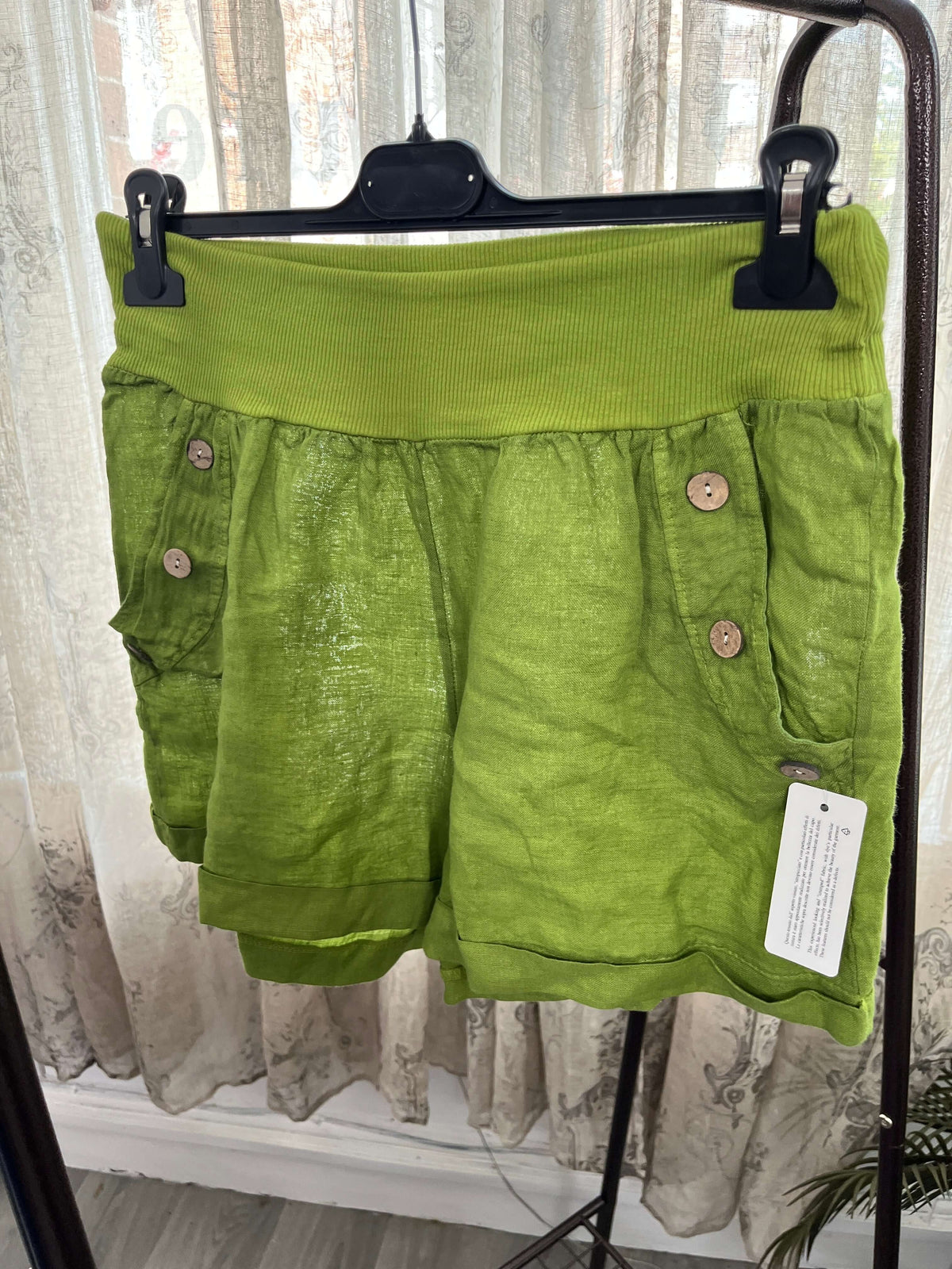Made in Italy Linen Shorts - Regular