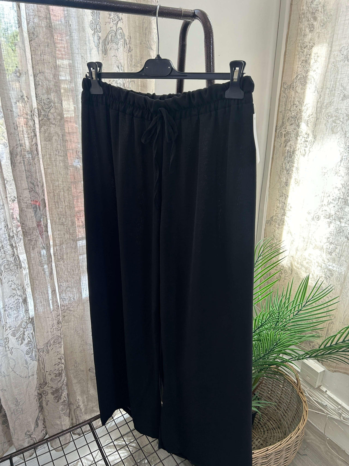 Elegant Wide Leg Palazzo Trousers