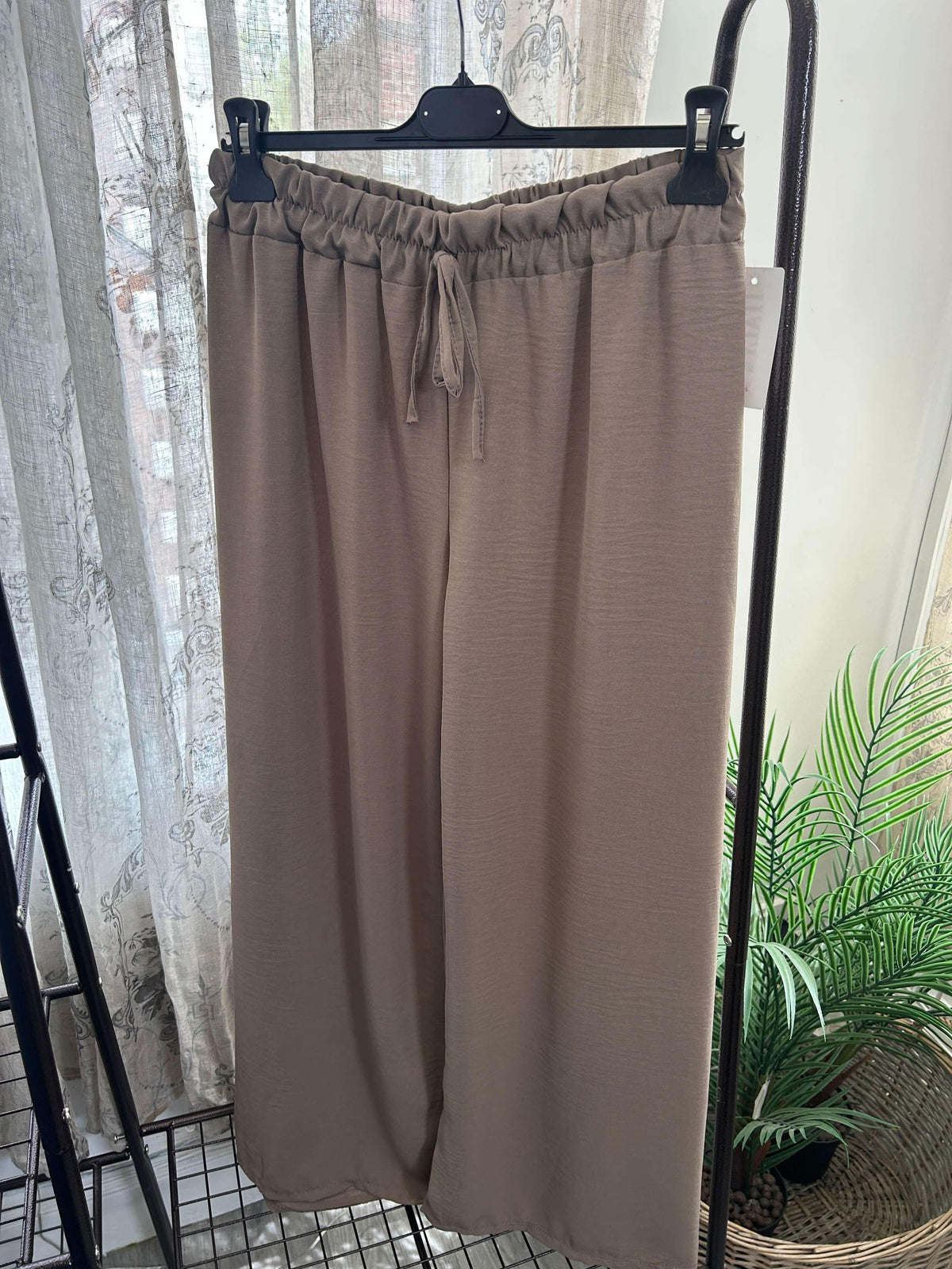 Elegant Wide Leg Palazzo Trousers