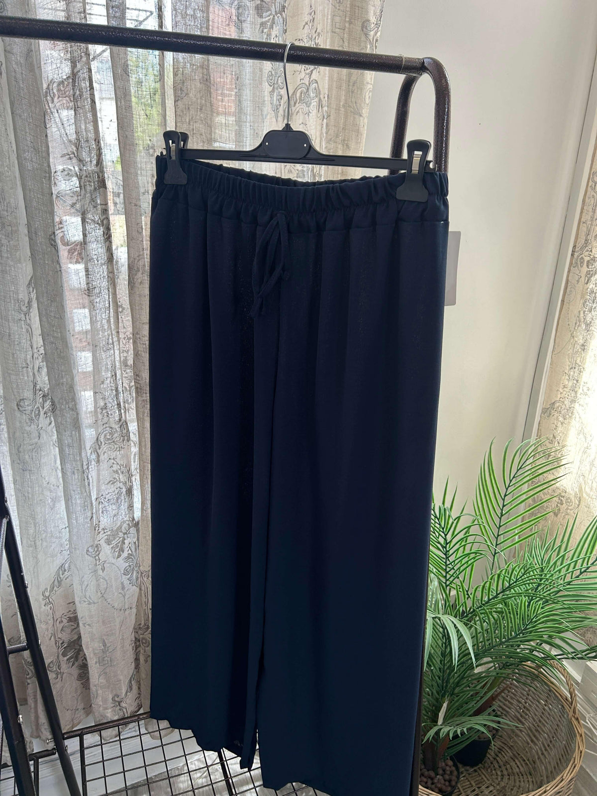 Elegant Wide Leg Palazzo Trousers