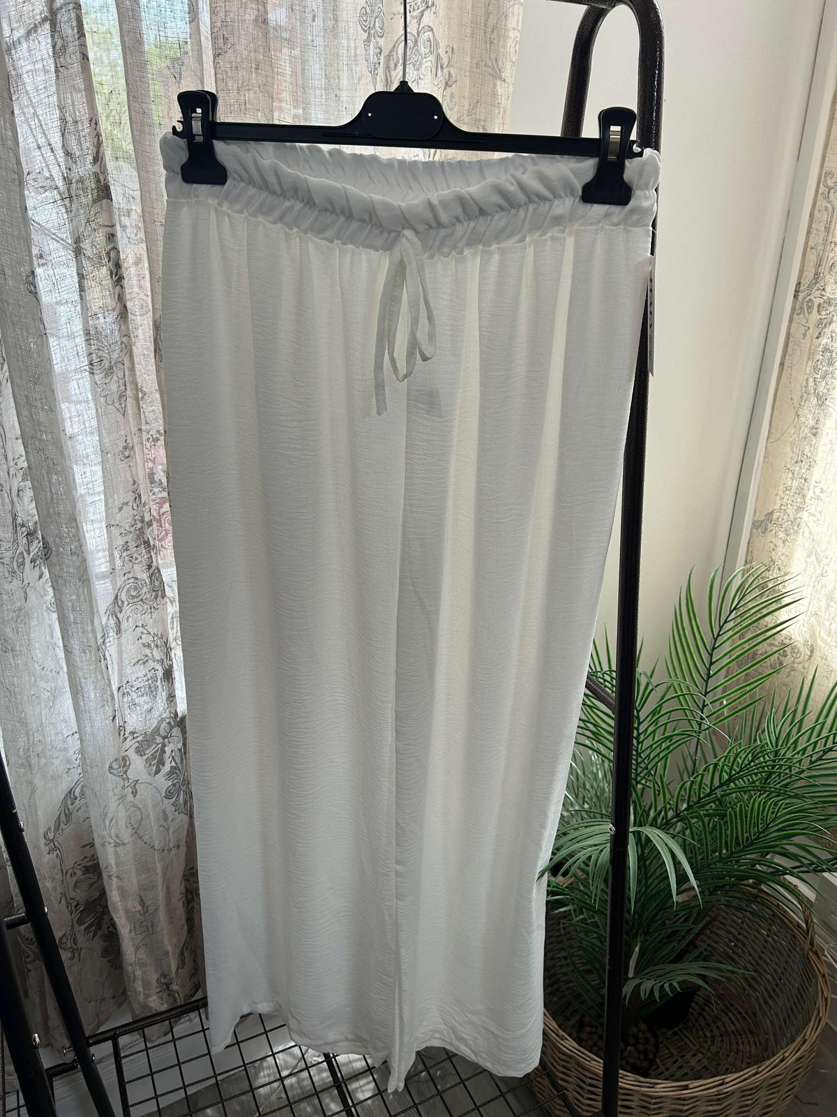 Elegant Wide Leg Palazzo Trousers