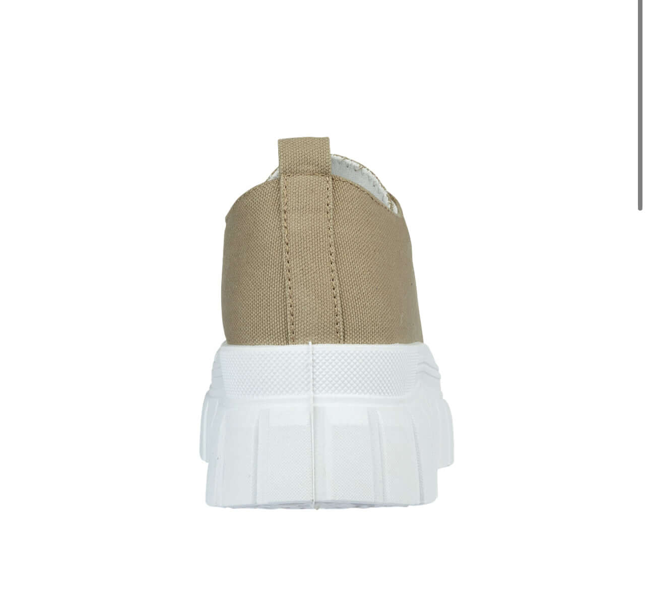 Chicago Ladies Chunky Platform Pump - Taupe