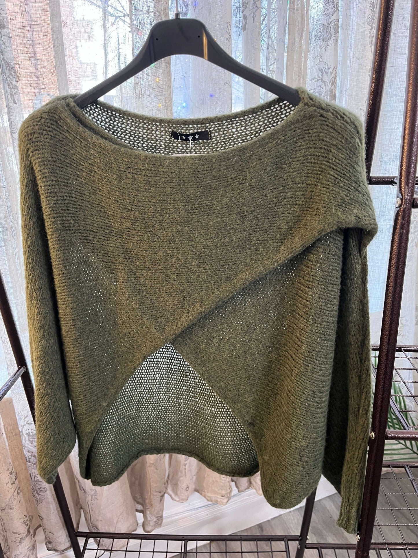 Super Soft Wrap Knit jumper