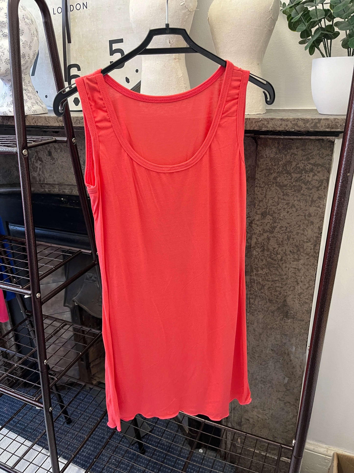 Azalea Longline Round Neck Vest Top