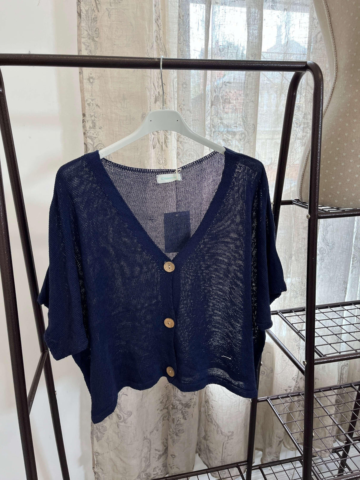 Aimee Cute Button Layering Cardi