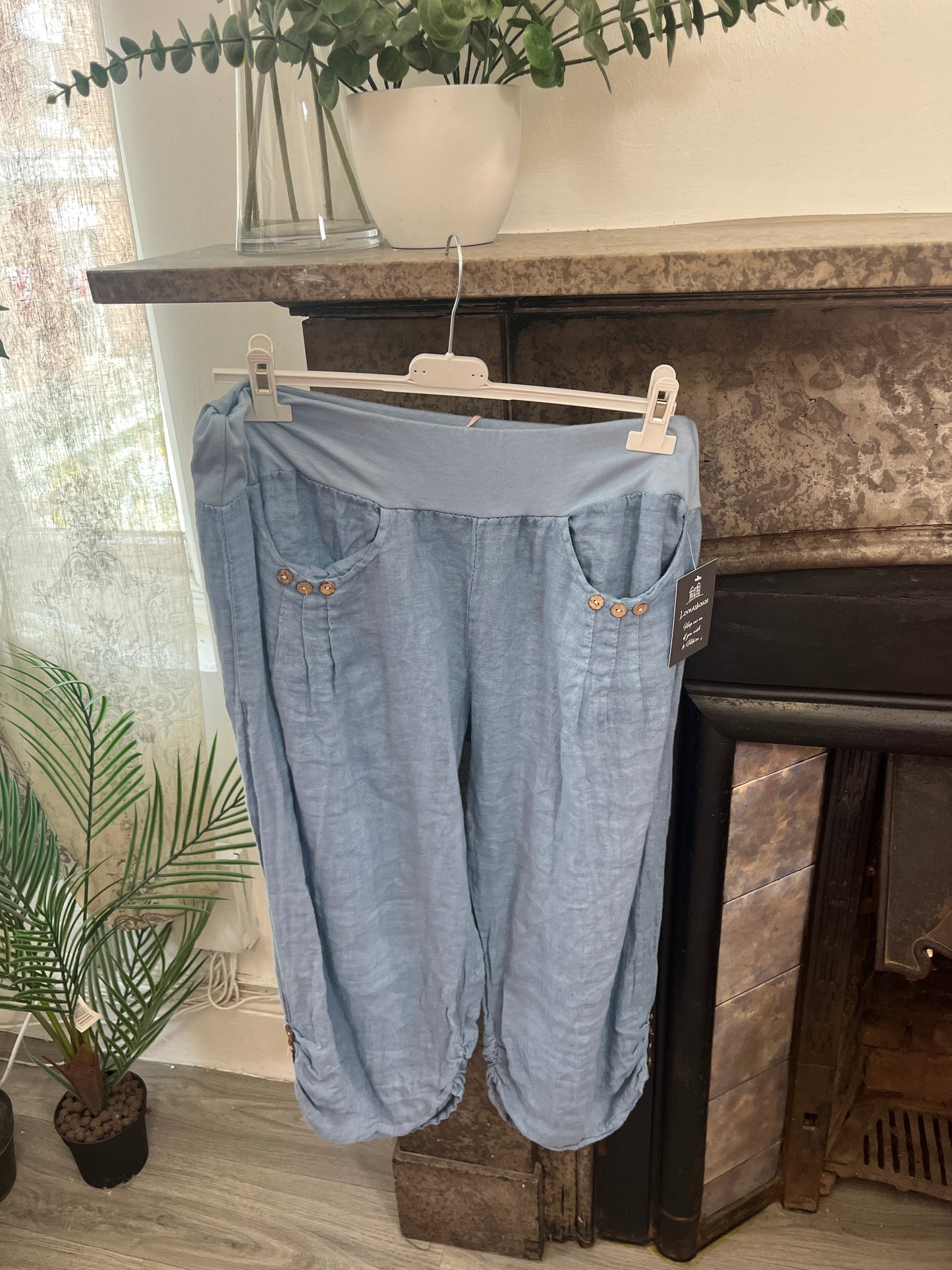 Rosie 3/4 Length Jersey Waist Trouser