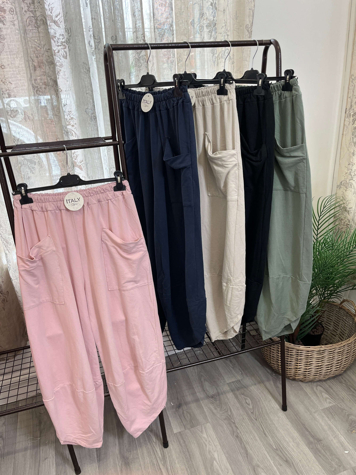 Vienna Elasticated Waist Jersey Summer Jogger