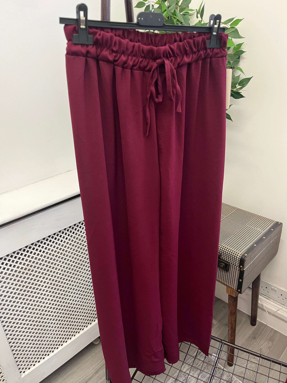 Elegant Wide Leg Palazzo Trousers