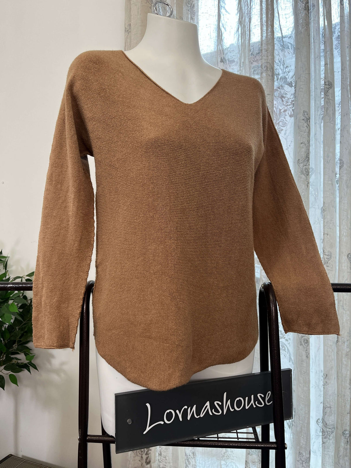 Pippa Classic V Neck Super Soft Knit Jumper