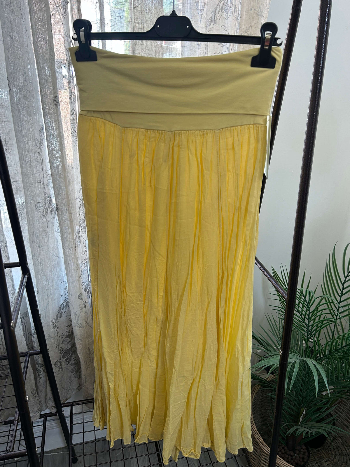 Lizzie Cotton Maxi Length Skirt