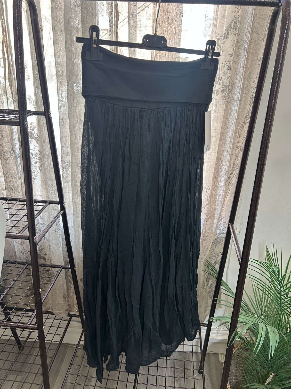 Lizzie Cotton Maxi Length Skirt