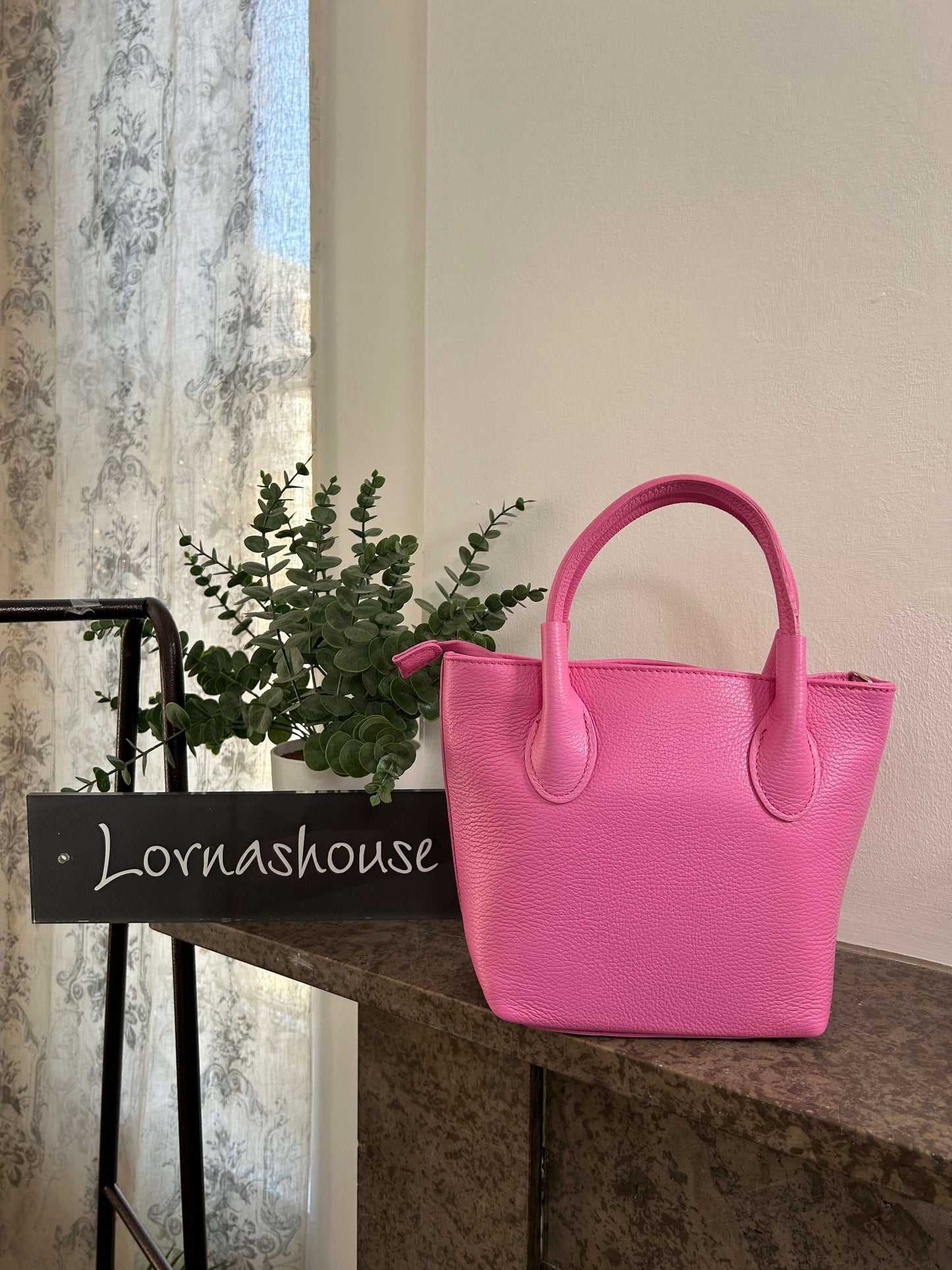 Real Leather Grab Bag