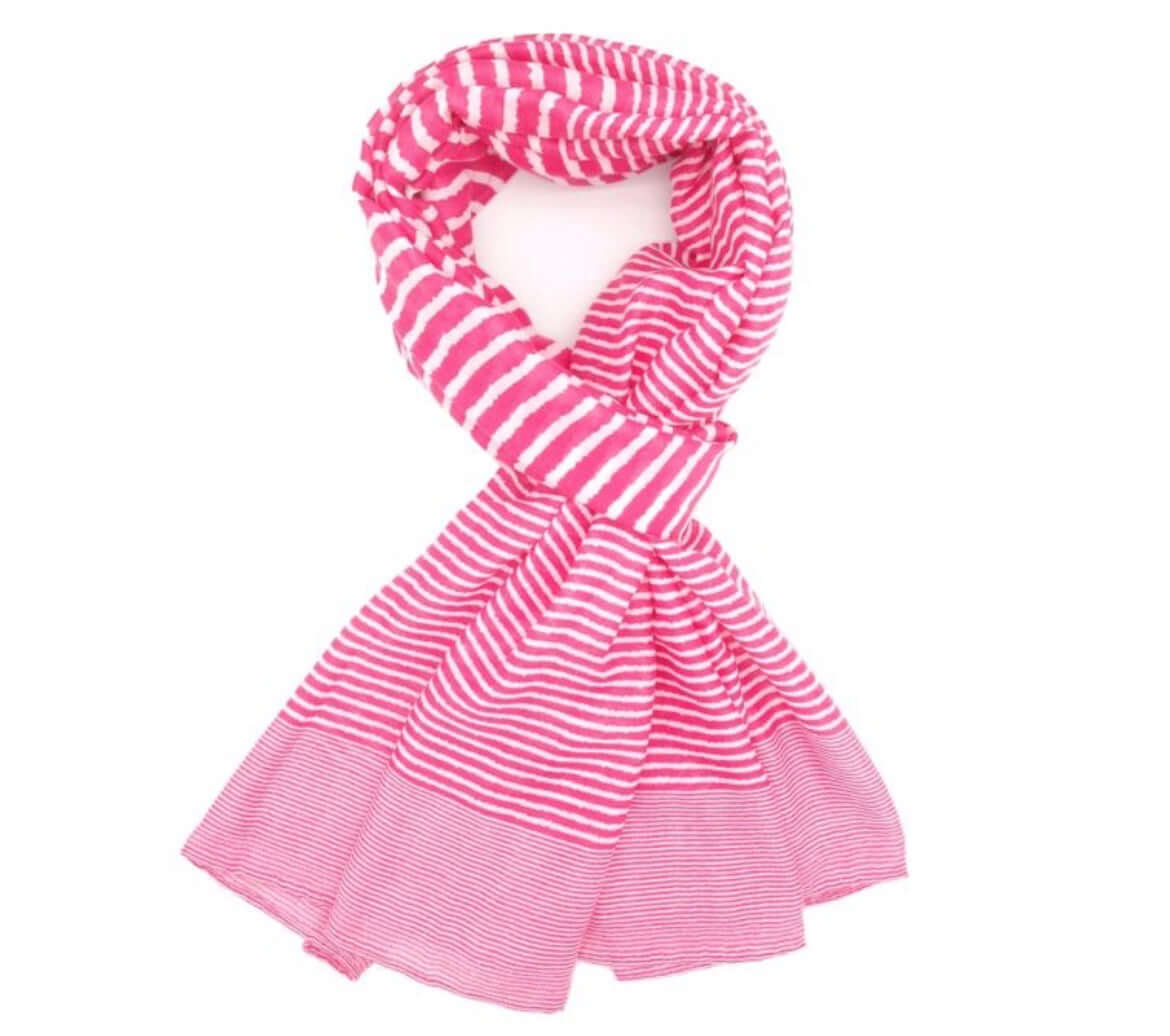 Cross Stripe Scarf