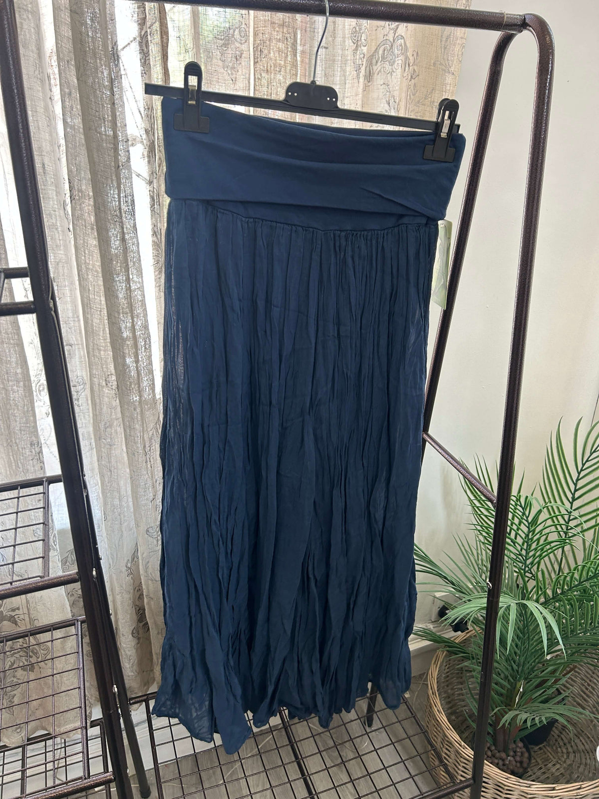 Lizzie Cotton Maxi Length Skirt