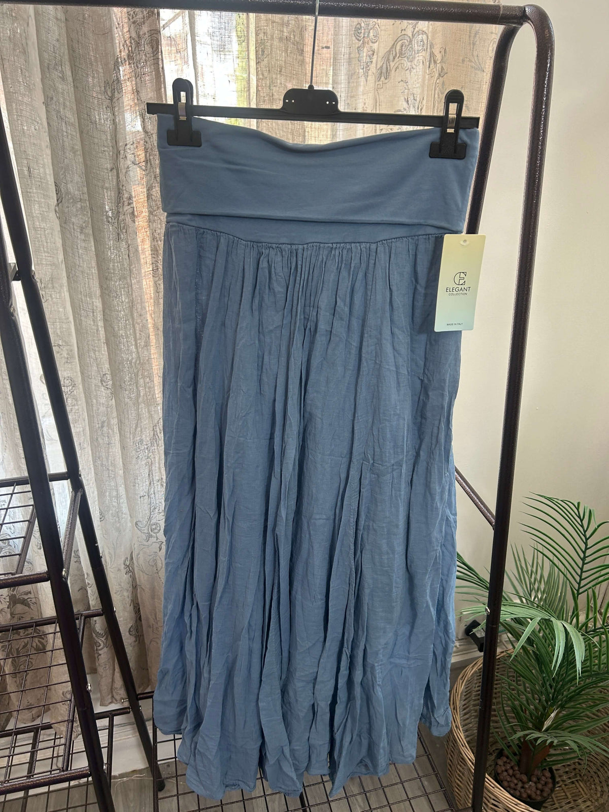 Lizzie Cotton Maxi Length Skirt