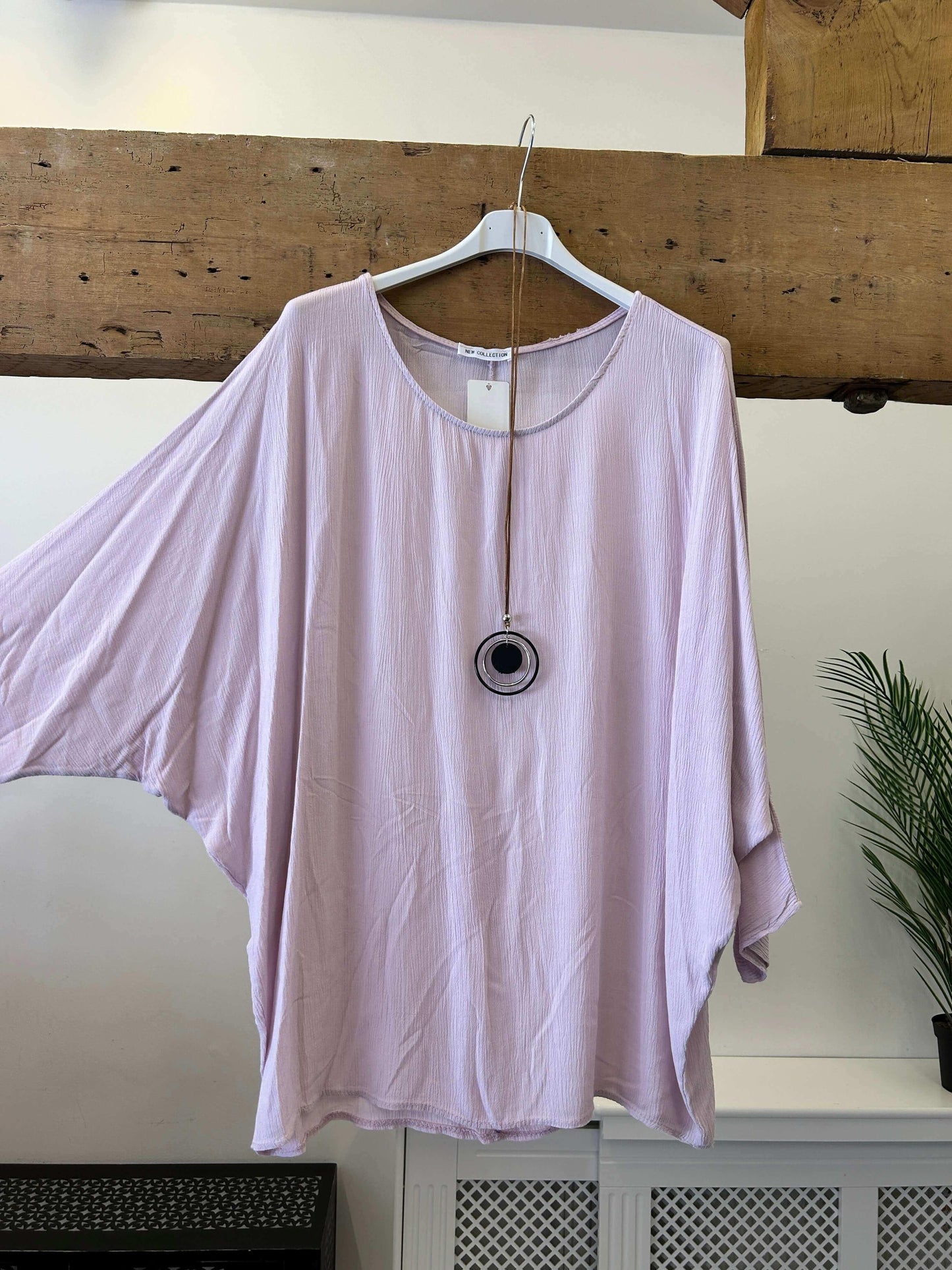 Ladies Crepe Batwing Top
