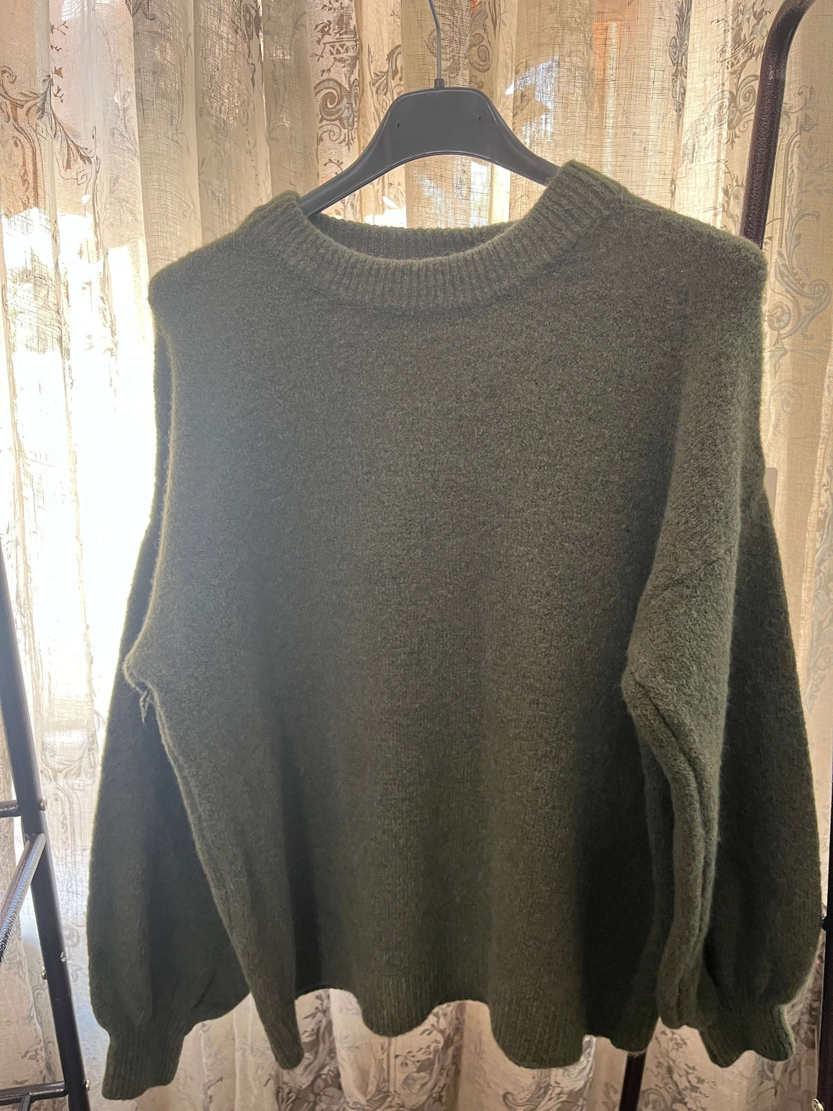 Tiffany Crew Neck Wool Blend Jumper