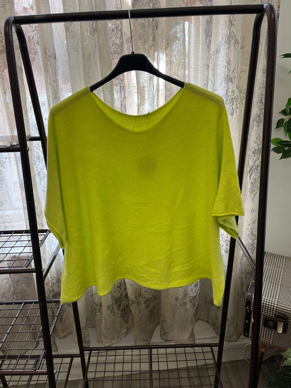 Torzi Boxy Swing Fine Knit Jumper