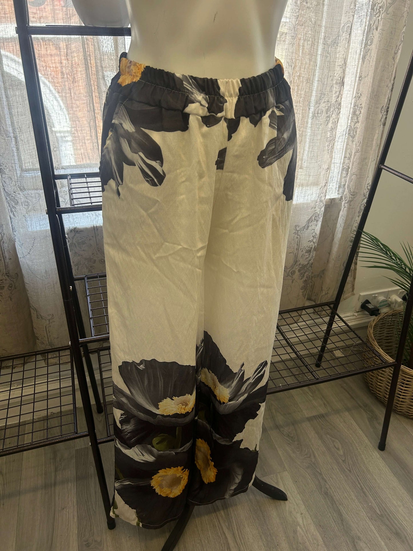 Floral Elegant Trouser & Top Co-ord Set