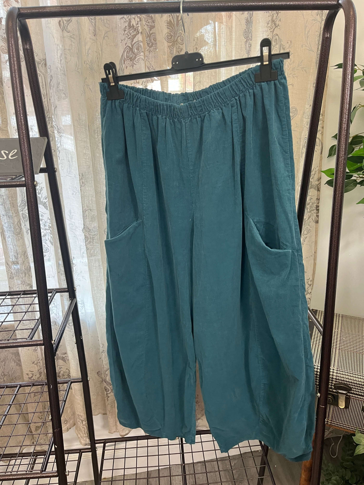 Ladies Needlecord Barrel Trouser
