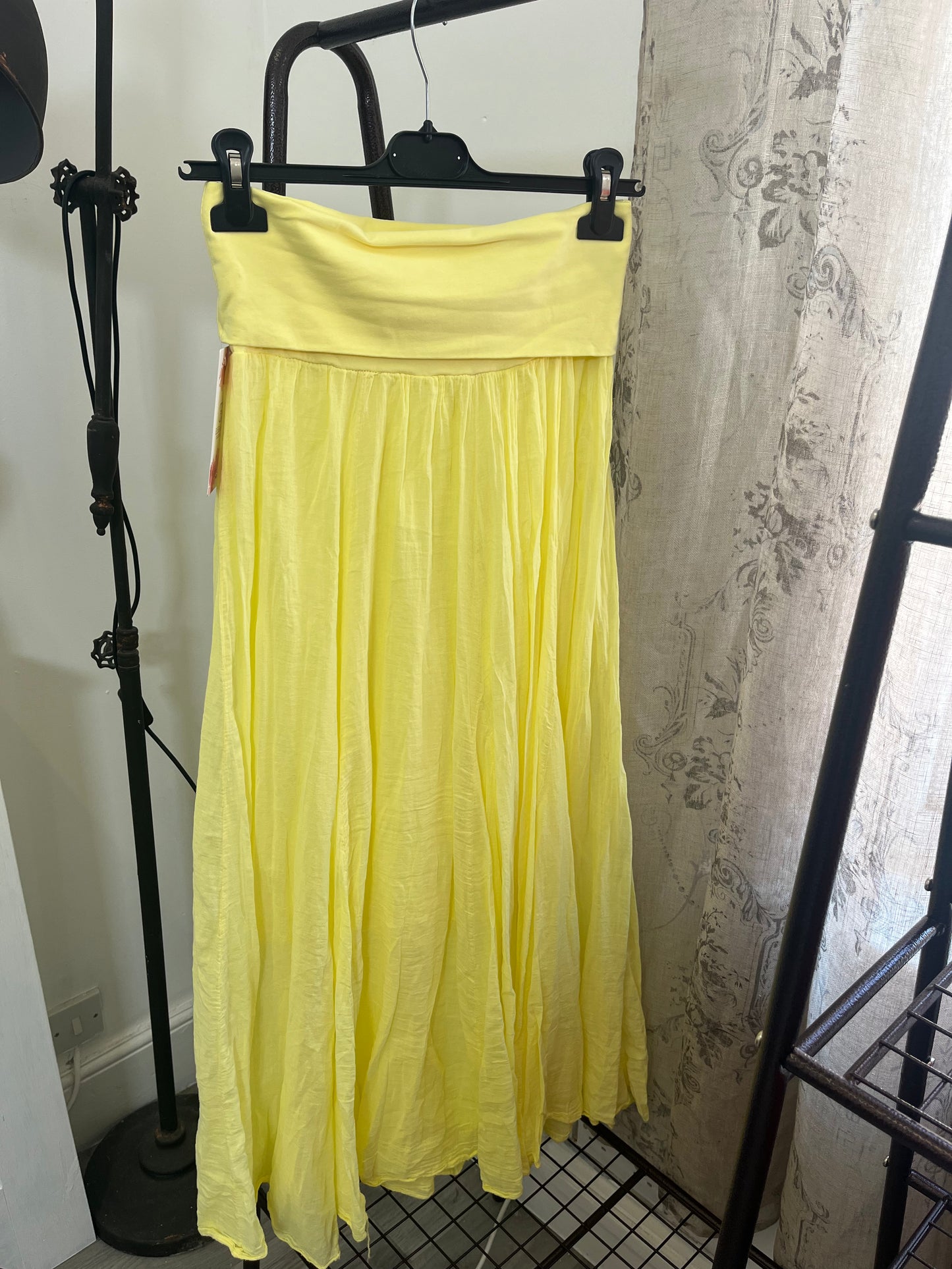 Lizzie Cotton Maxi Length Skirt