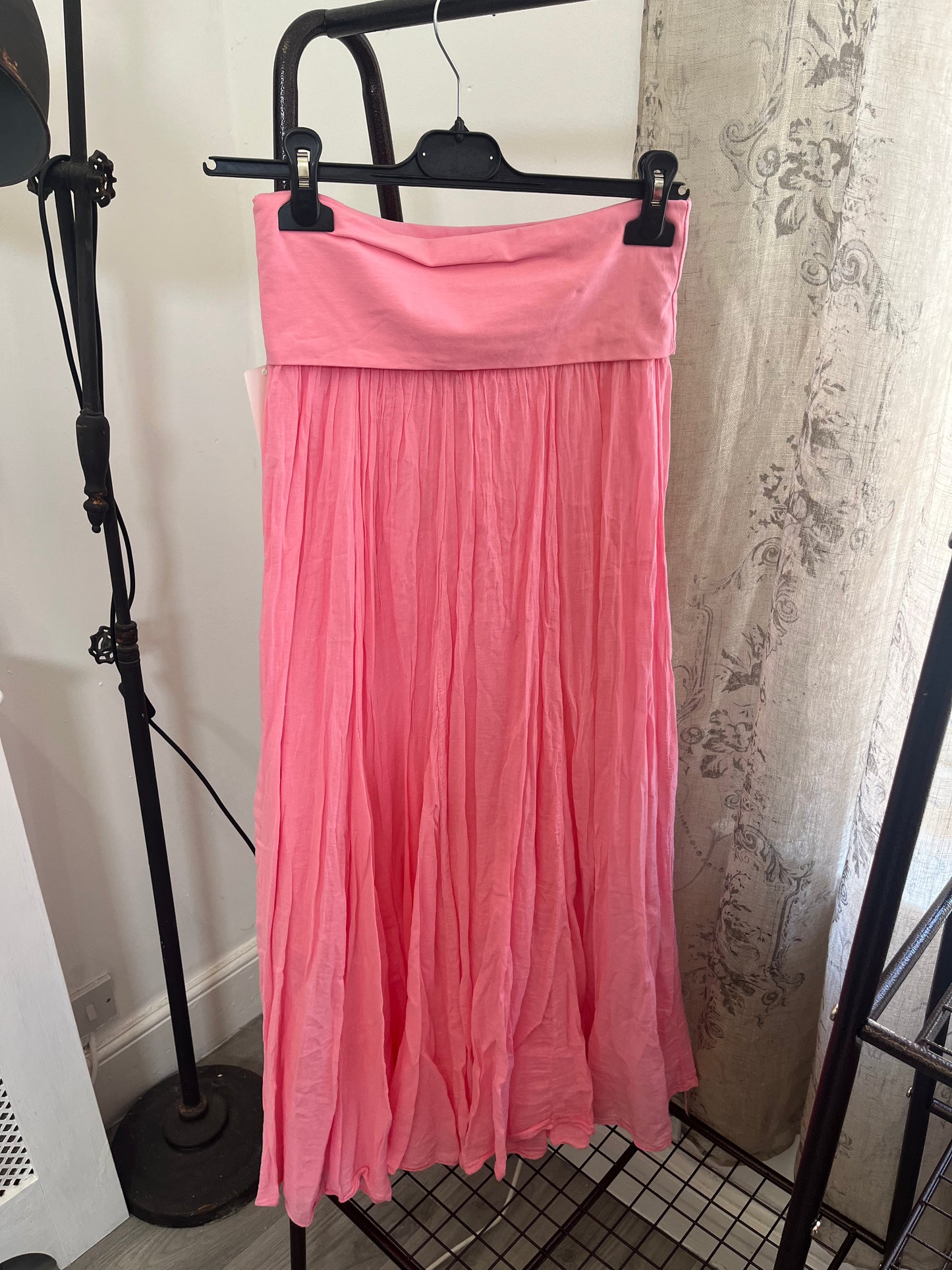 Lizzie Cotton Maxi Length Skirt