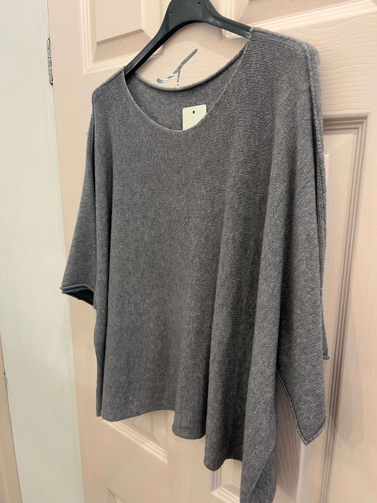 Torzi Boxy Swing Fine Knit Jumper