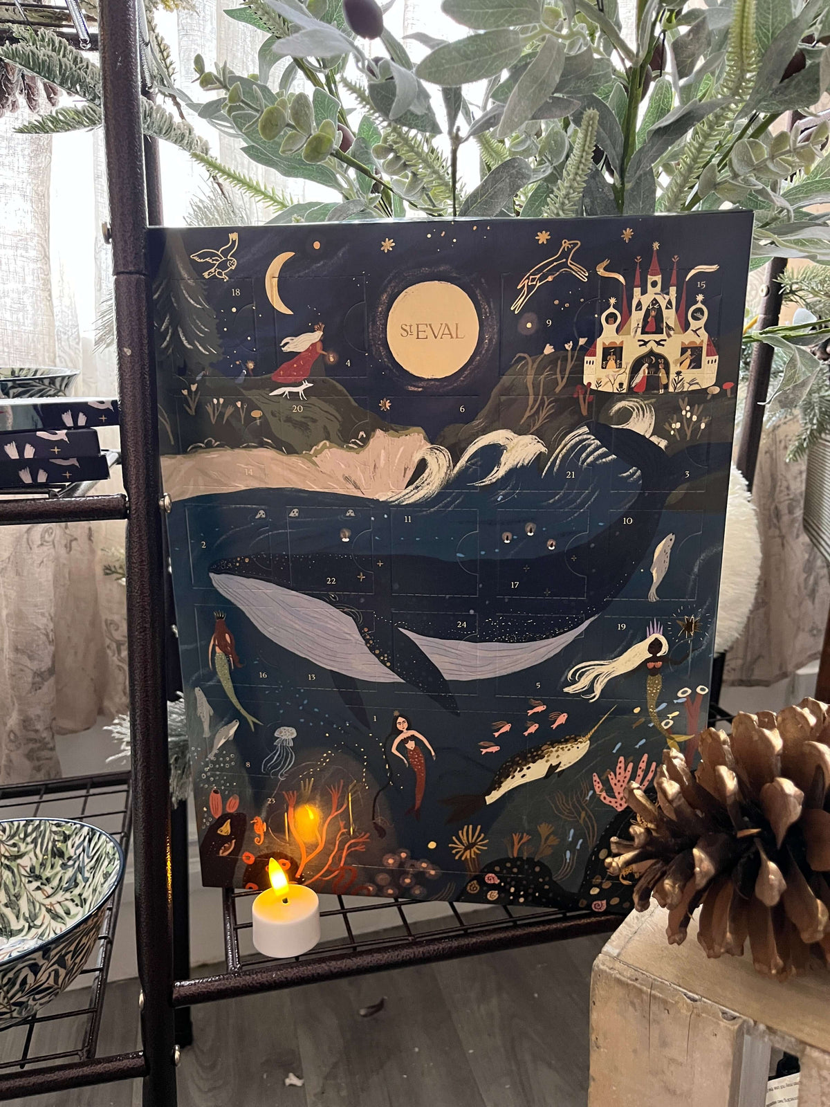 St Eval Artisan Candles - Tealight Advent Calendar