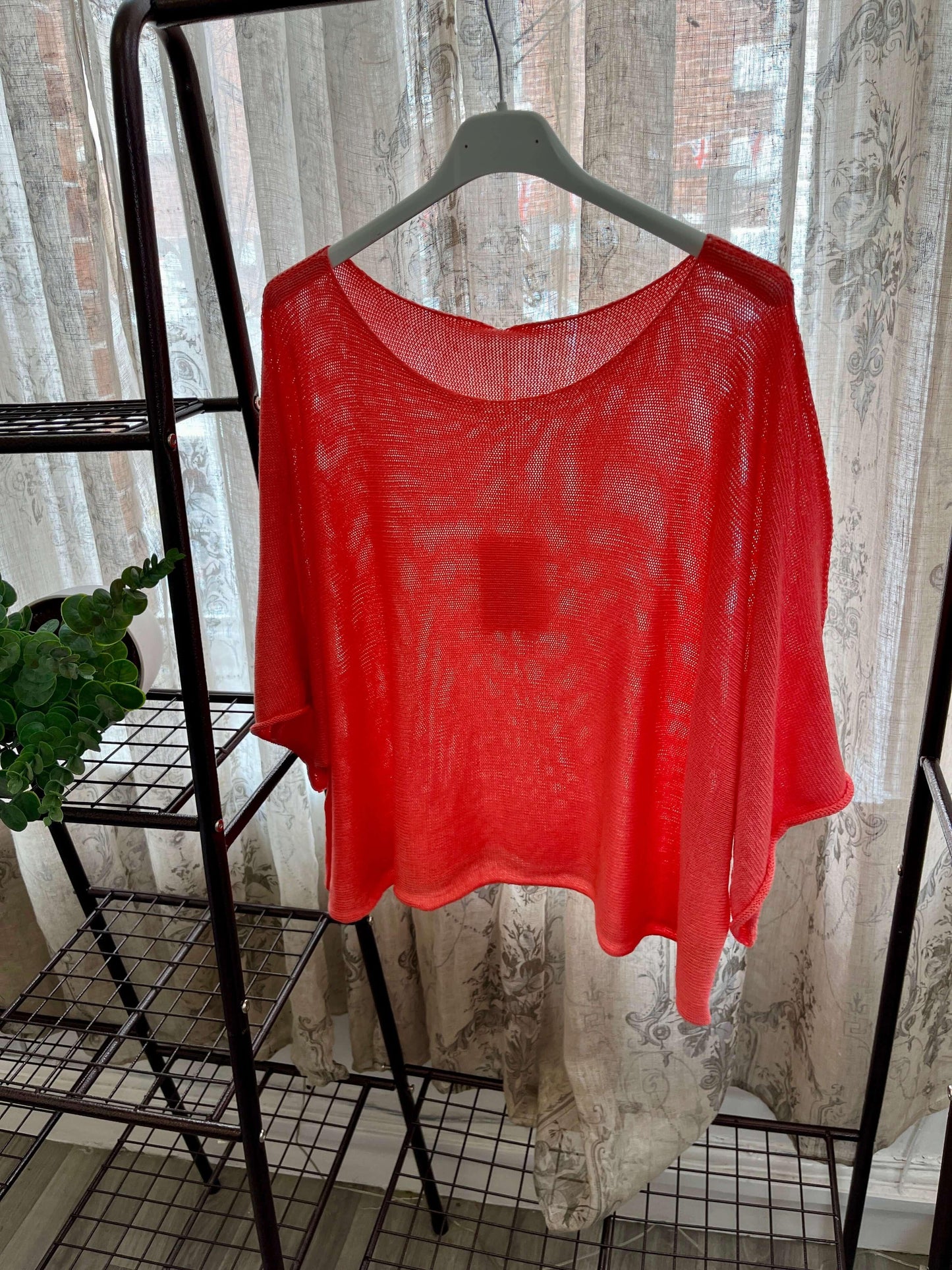 Harlow Woven Fine Knit Layering Jumper