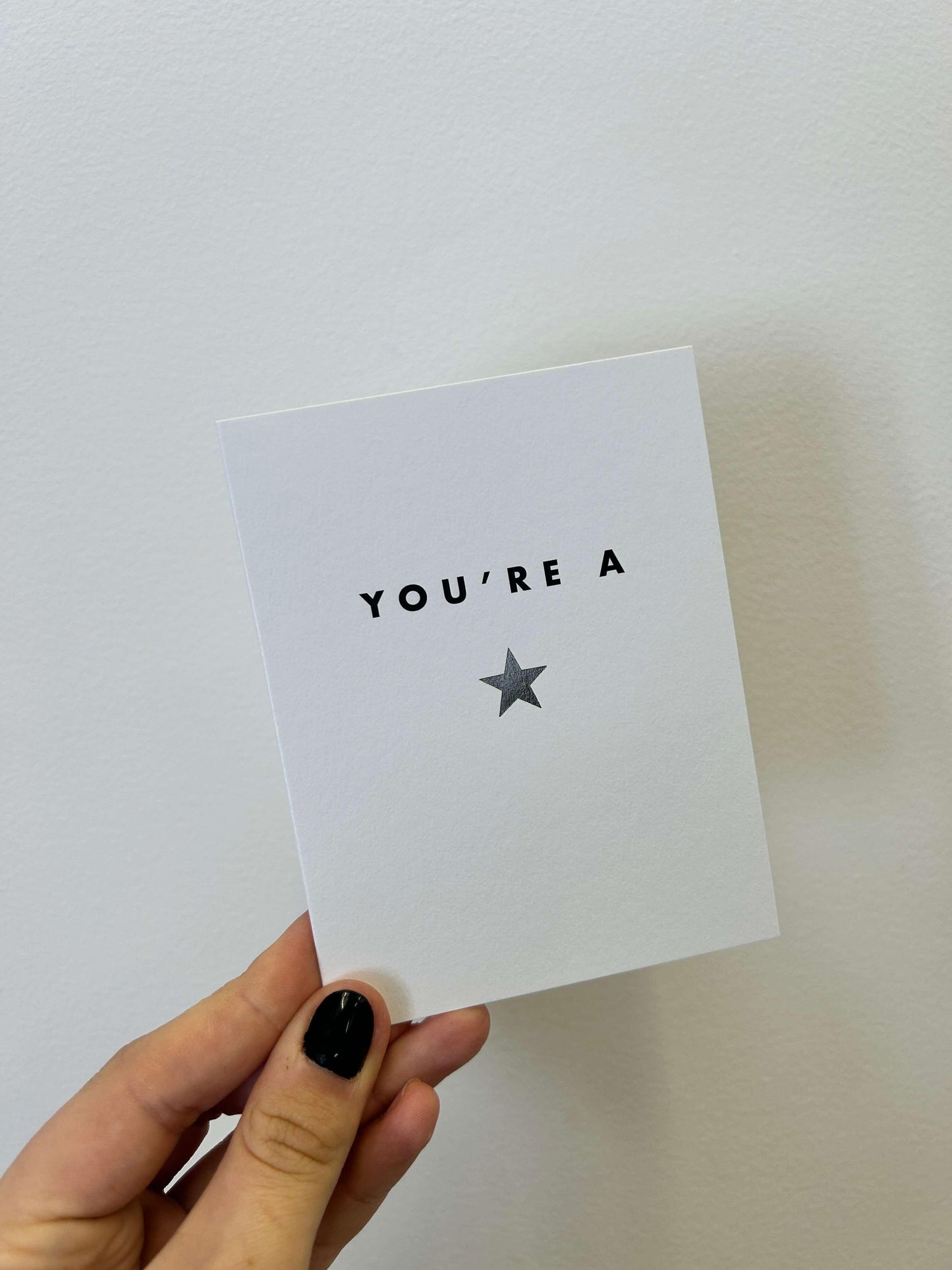 Chalk Uk - No.26 You're A Star Card