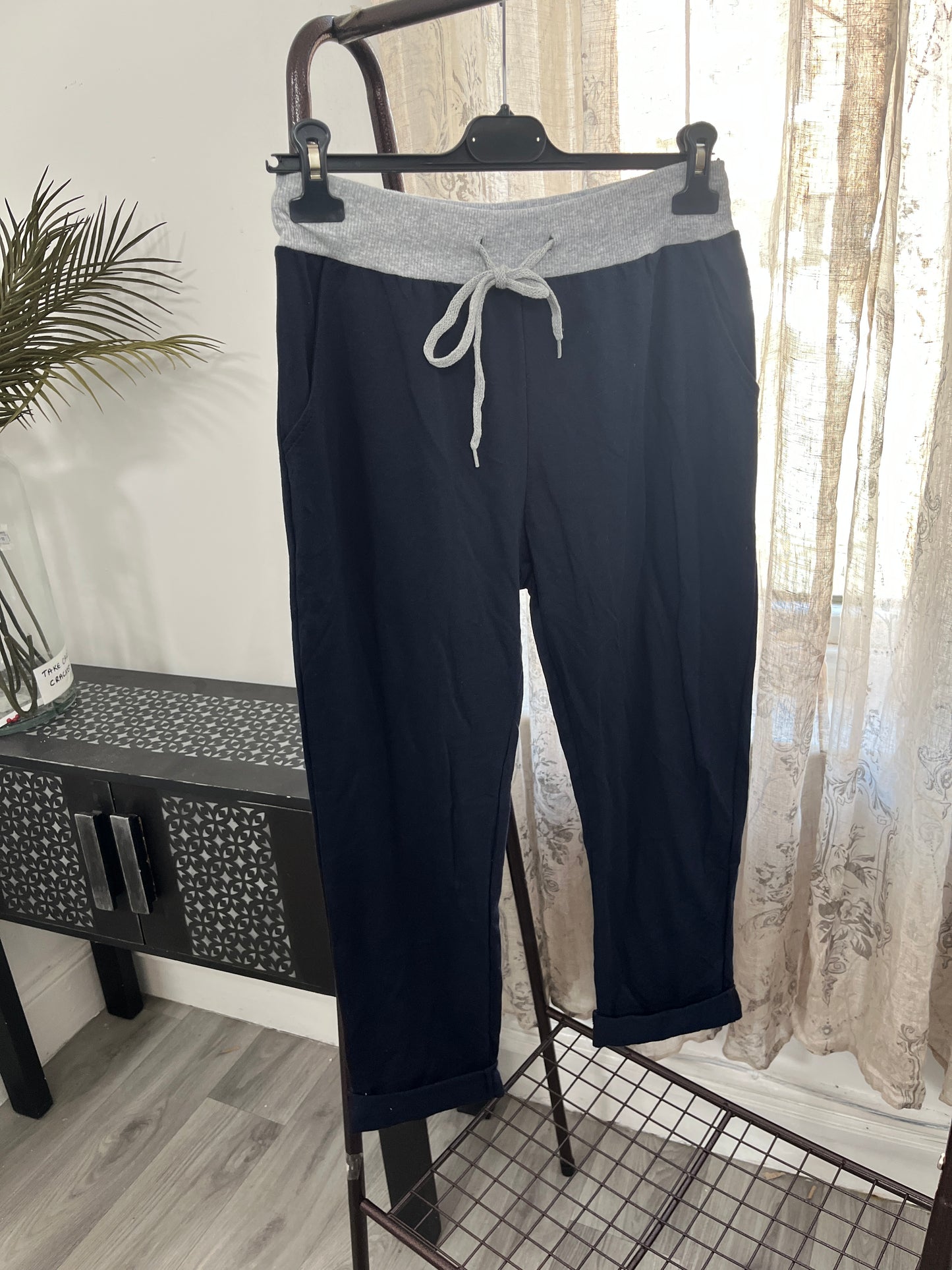 Denim Wash Look Jogger
