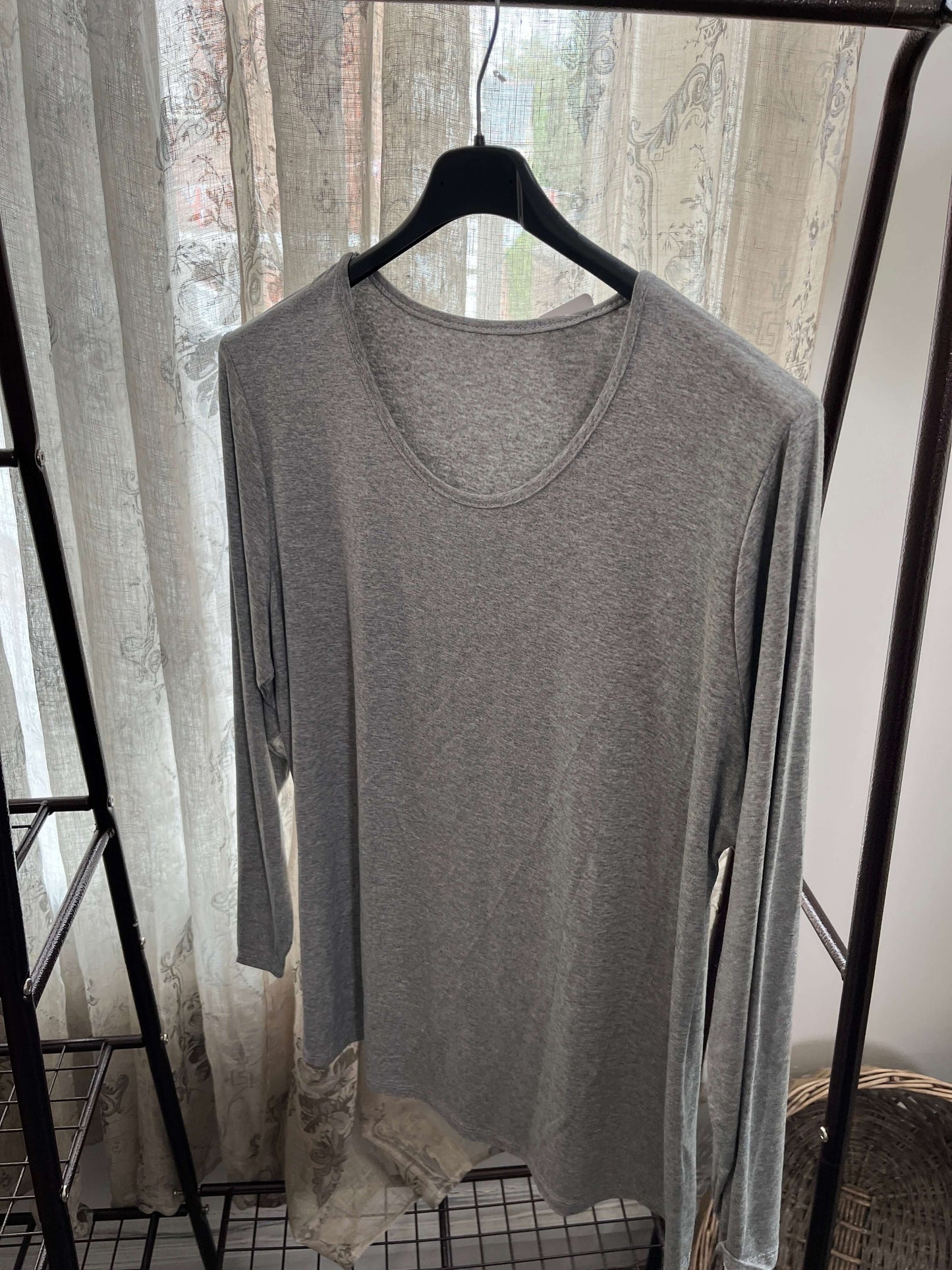 Round Neck Second Skin Top