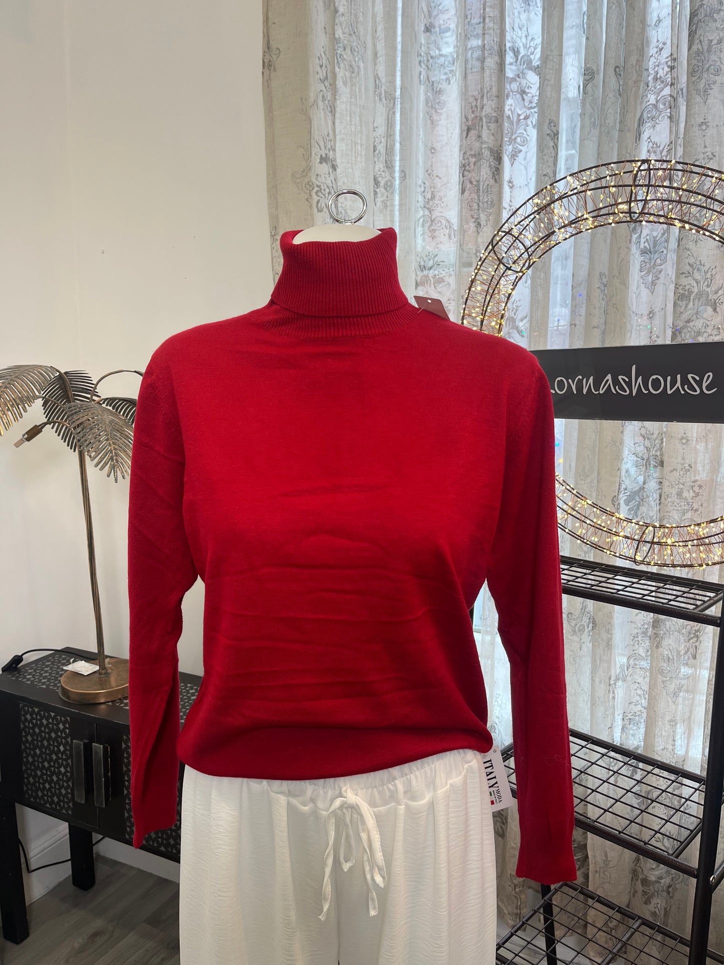 Tracy Neat Polo Neck Jumper