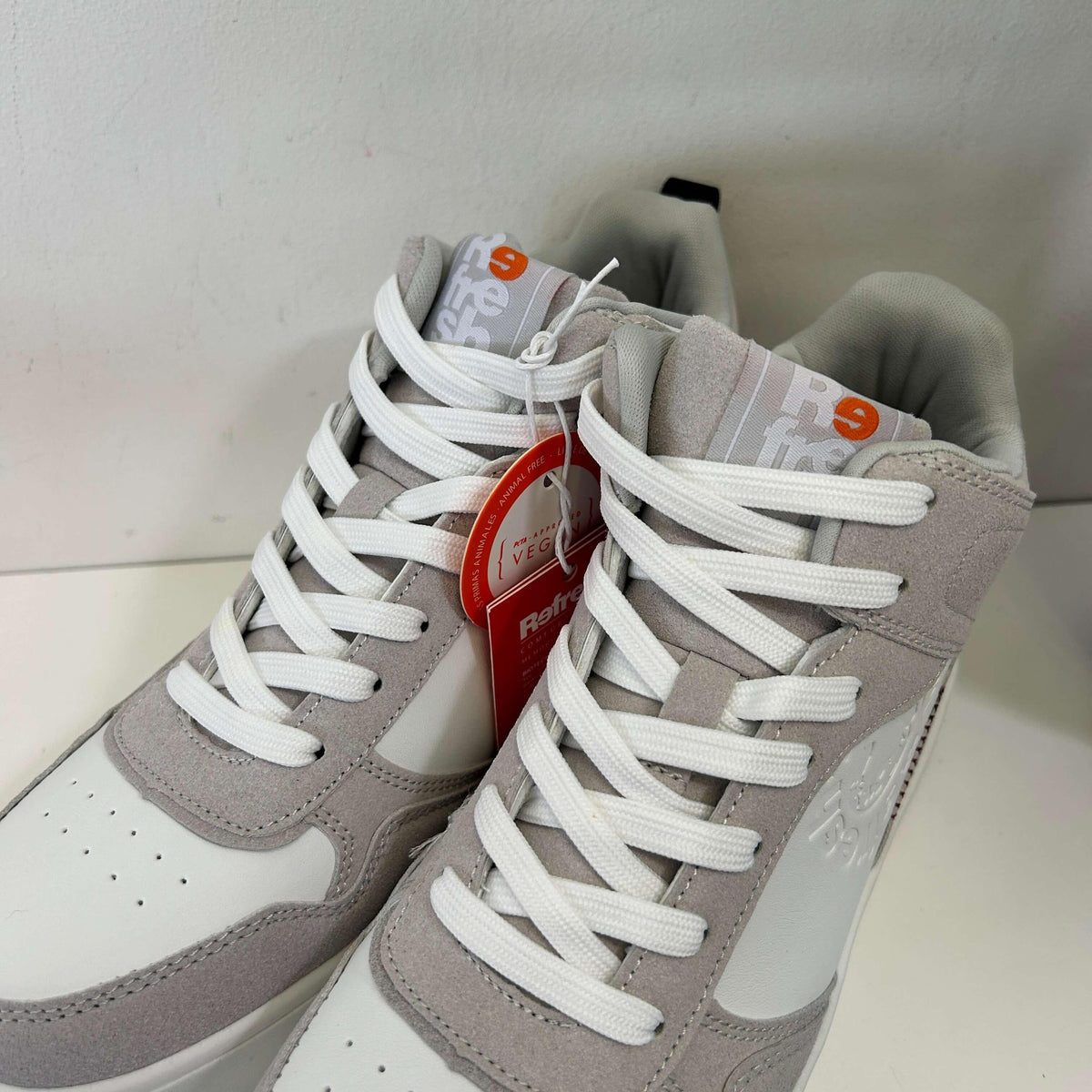 Refresh Ice Chunky Lace Up High Top Trainers