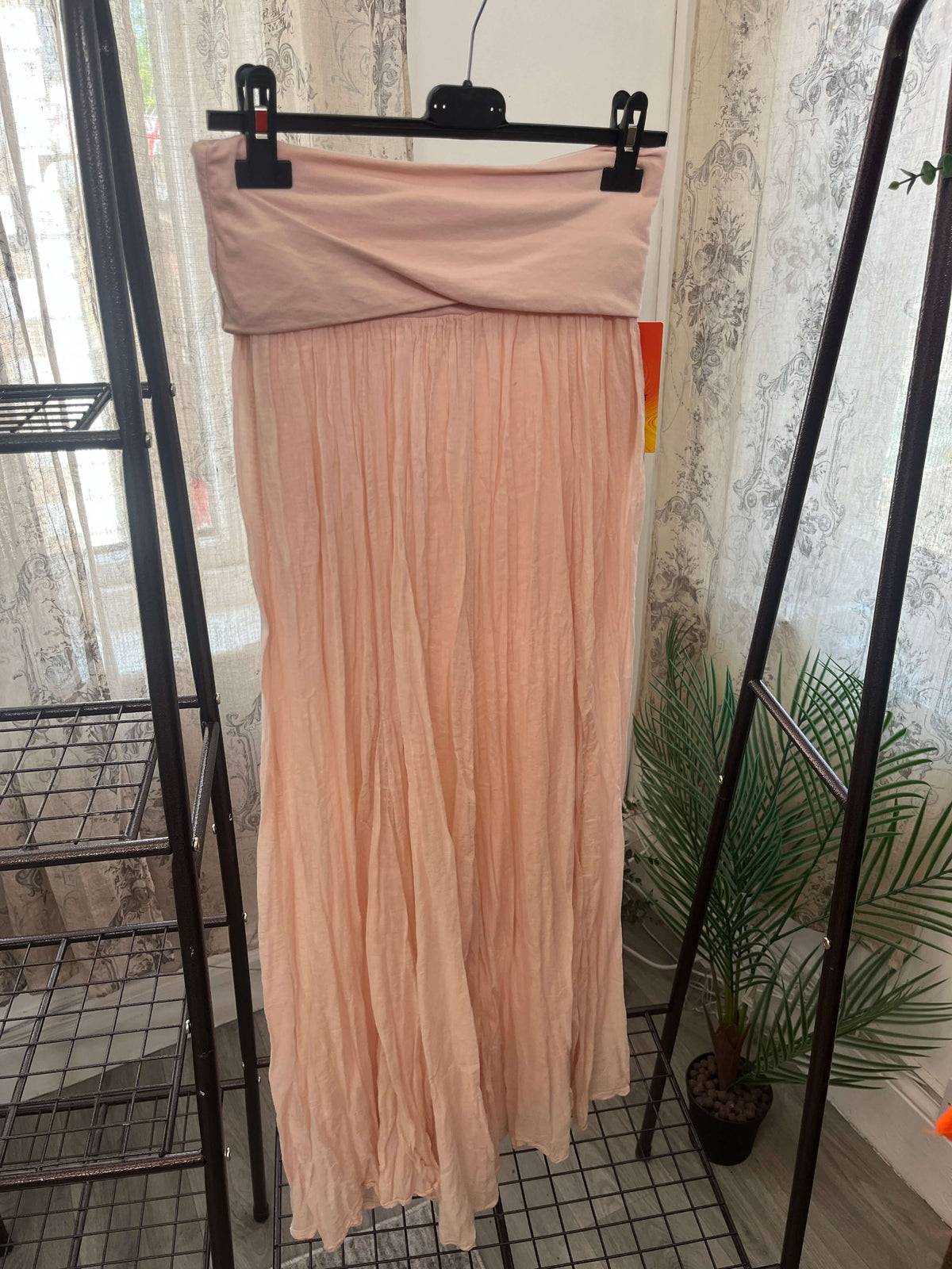Lizzie Cotton Maxi Length Skirt