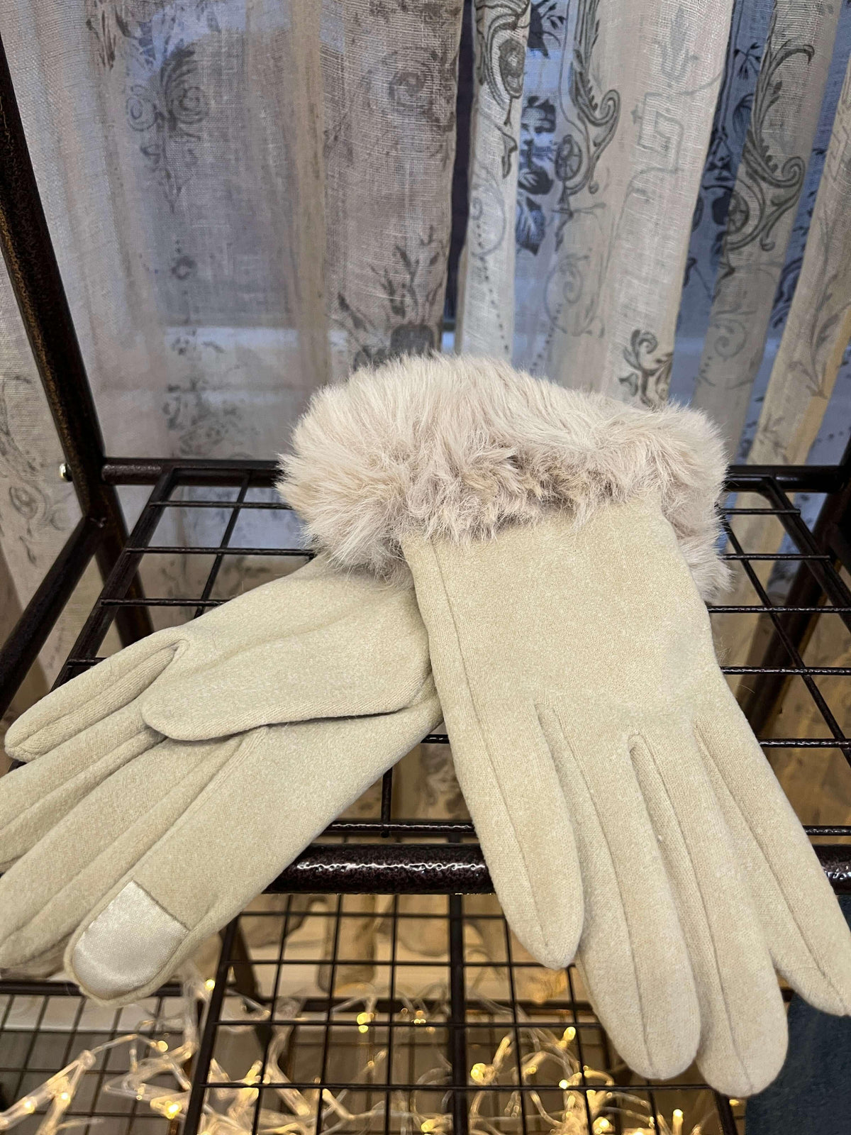 Faux Fur Gloves