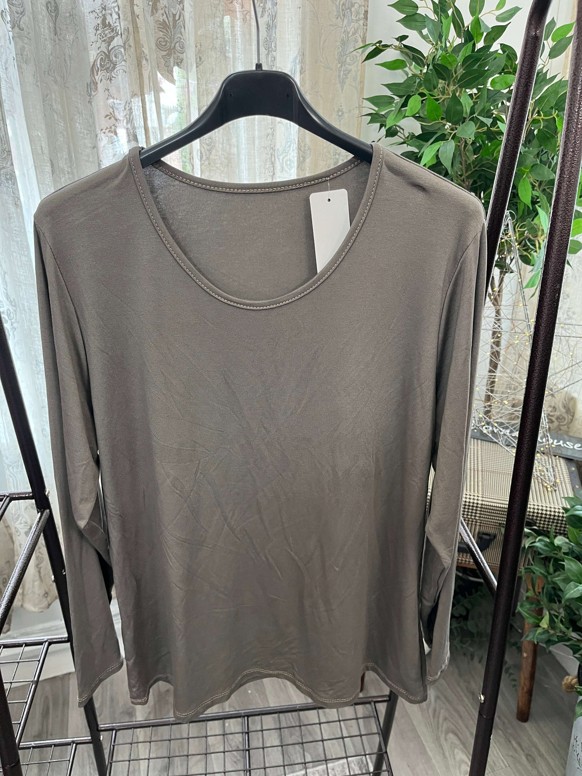 Round Neck Second Skin Top
