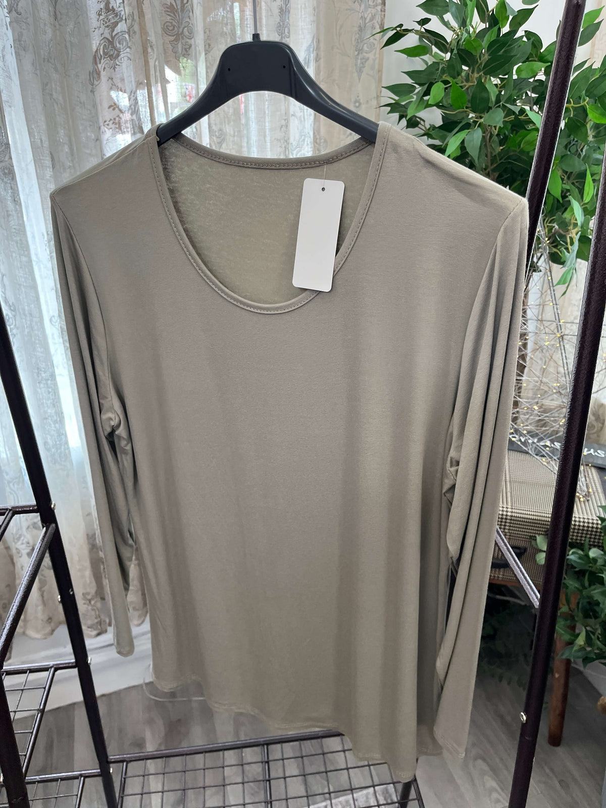 Round Neck Second Skin Top