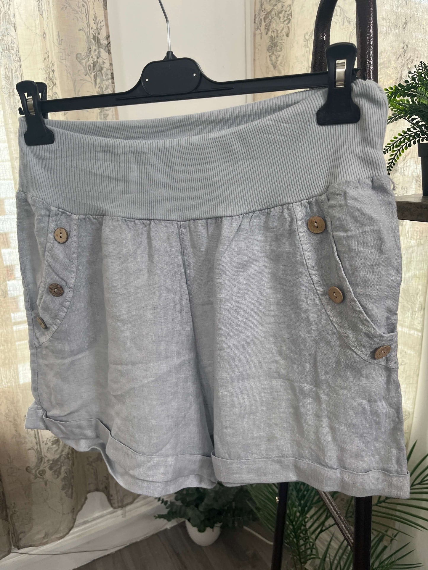 Made in Italy Linen Shorts - Regular