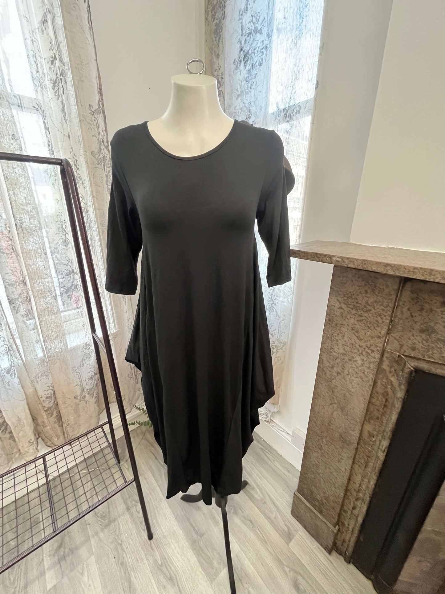 Izzy Round Neck Parachute Dress