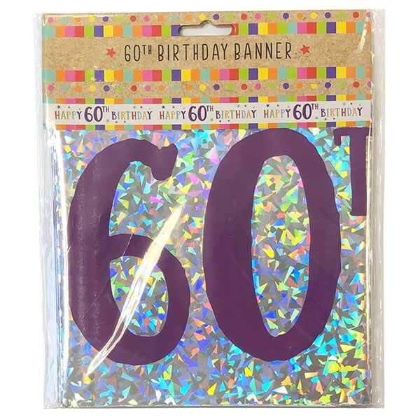 60 Party Banner