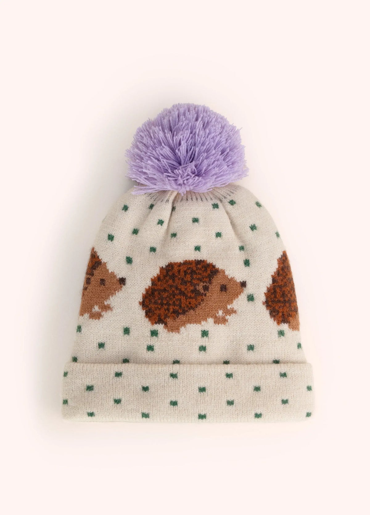 Powder Design Kids Hedgehog Hat - Cream
